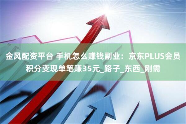 金风配资平台 手机怎么赚钱副业：京东PLUS会员积分变现单笔赚35元_路子_东西_刚需
